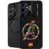 Marvel Classic Comics Avengers Logo Galaxy S24 FE Kickstand Case
